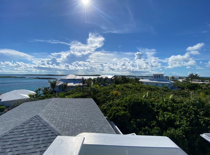 Barefoot Bay view from widow's peak